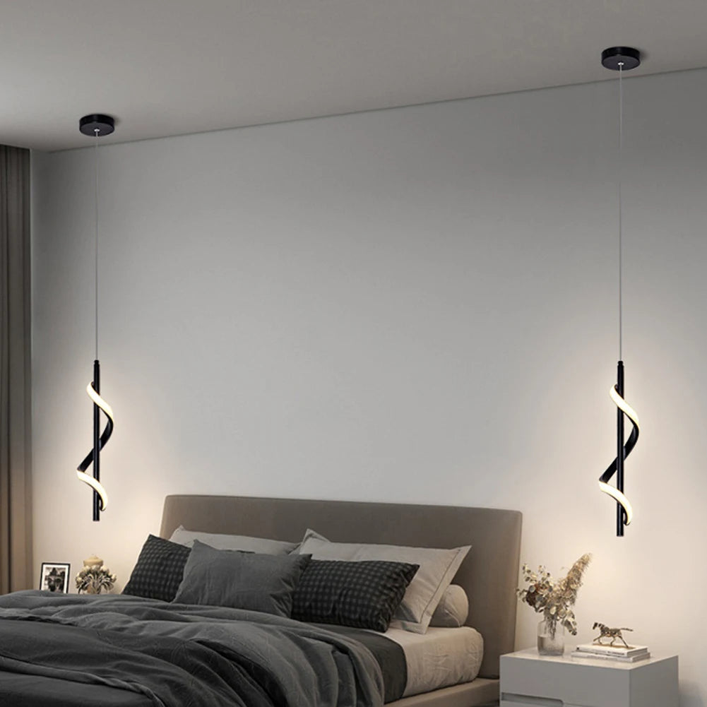 Modern Chandelier Lamps Nordic Ceiling Lights Pendant Lights LED Bedroom Bedside Hanging Lamps Room Home Decoration Lighting